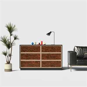 ตู้เก็บของโมก้า 6 ลิ้นชัก ไม้โรสวูด เฟอร์นิเจอร์ห้องนั่งเล่น - Product Image 1