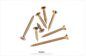 Tornillo europeo autorroscante de cabeza hexagonal elegante para conexión de puerta y armario de cocina Uso de muebles de madera confirmado Premium - Product Image 6