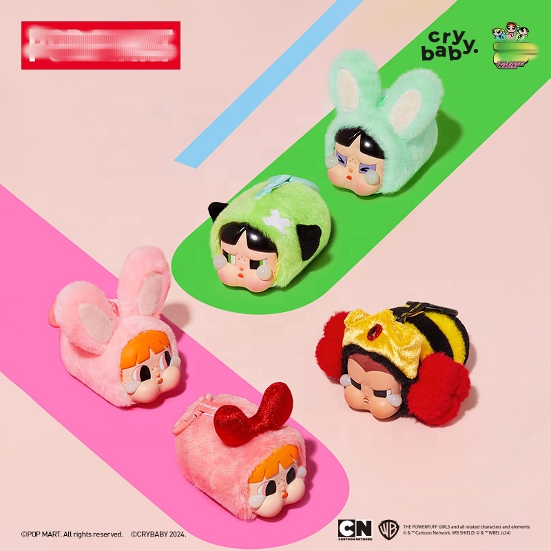Wholesale Pop Mart Crybaby Powerpuff Girl Labubu Blind Box