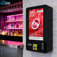 Distributeurs automatiques de cigarettes électroniques intelligents à écran tactile Zhenghe 32 pouces, à fixer au mur, avec paiement par carte de crédit et espèces pour cigarettes ZYN