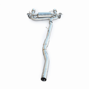 Échappement Catback pour <span class=keywords><strong>Audi</strong></span> <span class=keywords><strong>TT</strong></span> <span class=keywords><strong>MK1</strong></span> 1.8T 1998-2006 Ss304 Système d'échappement à soupape Système d'échappement Axleback haute performance - Product Image 4
