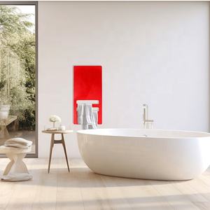 แผงโซลาร์เซลล์กระจกเงา200วัตต์เครื่องทำความร้อนติดเพดานอินฟราเรดเป็นมิตรกับสิ่งแวดล้อมพร้อมเทอร์โมสตัทที่แม่นยำกันน้ำสำหรับใช้งานในร่ม - Product Image 4