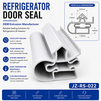 Fabricant de profilés d'extrusion en PVC pour joints de porte de congélateur magnétiques OEM