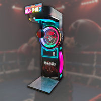 Machine de jeu de boxe à monnayeur, machine d'arcade sportive, équipement de centre de divertissement, machine d'arcade de frappe