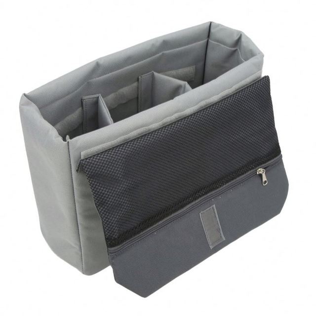 BSCI Factory Custom Logo Waterproof Camera Insert Bag Shockproof Case Bag for SLR Camera Lenses Flashes