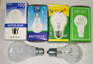 Bombilla China Esmerilada de 100w E27 B22 220V 110V A60 Lámpara Incandescente - Product Image 4