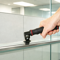 GORVIA CTR-32 Kit de grattoirs à mastic à nettoyage rapide pour la réparation des joints en silicone, l'entretien des surfaces de carrelage et de verre de salle de bain, et l'élimination du mastic