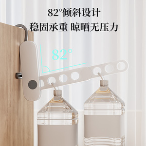 Xinzao Perchero Portátil Plegable de 7 Agujeros Tipo Gancho para Ropa, Organizador Móvil Colgante para Viajes, Negocios y Hoteles - Product Image 5