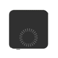 Computadora de Escritorio de Bolsillo Sharerdp, 8GB J4125, Windows 10, Msata 256GB/512GB, DDR4, TV Box 4K para Entretenimiento, Mini PC de Tamaño de Palma para Juegos