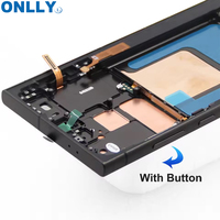 OLED kualitas tinggi untuk Samsung S24Ultra Mobile LCD layar sentuh pengganti layar rakitan untuk S24U S25U definisi tinggi
