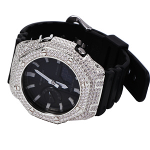 Boîtier de montre à huit vis en laiton zirconium glacé, très demandé, pour <span class=keywords><strong>GA</strong></span>-2100/<span class=keywords><strong>GA</strong></span>-<span class=keywords><strong>2110</strong></span>/GAB2100 - Product Image 1