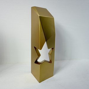 Trofeo de Resina Pulida con Impresión UV y Logotipo Personalizado para Medalla de Honor al Campeón de la Reunión Anual - Product Image 4