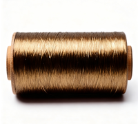 Fil de fibre de carbone recouvert de cuivre à haute conductivité pour blindage EMI, mise à la terre et gestion thermique