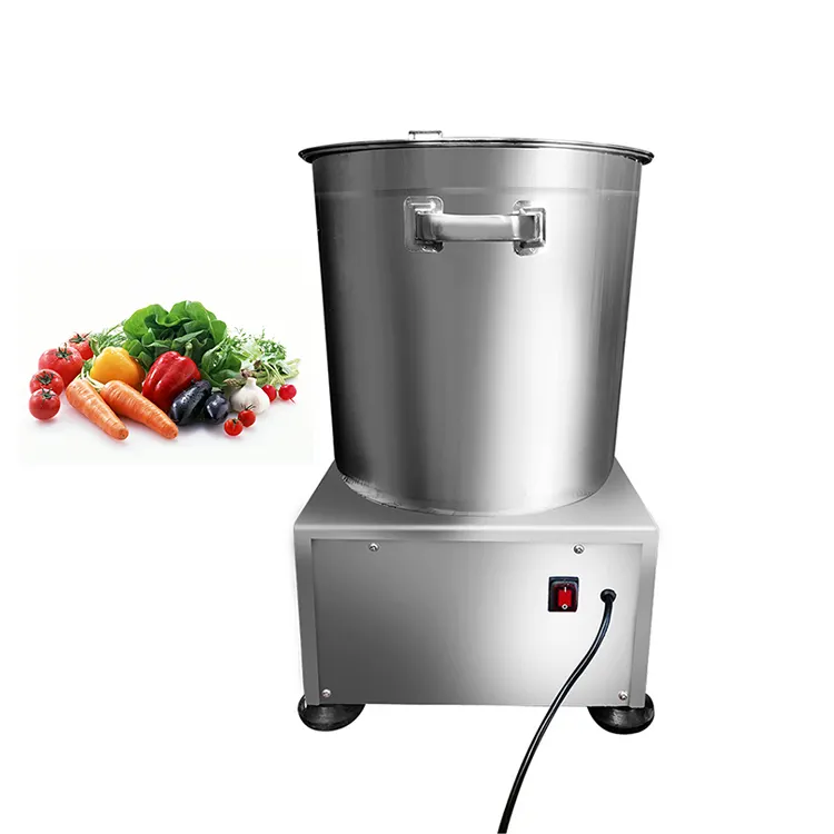 Máquina de secagem centrífuga de alimentos comercial, vegetais e frutas, deshidratante centrífugo