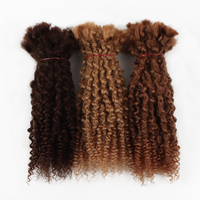 AHVAST Nuovo Design Estensioni Dreadlock Afro Kinky Goddess Locs in Capelli Indiani
