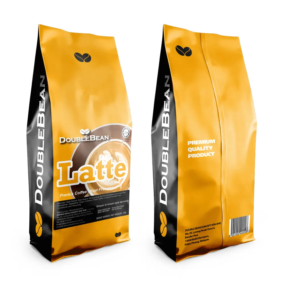 Latte Coffee Mix 3で1 Premium Instant Premix High Quality Soluble Cafe CoffeeからMalaysia White Coffee Manufacturer