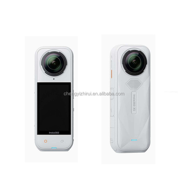 In Stock New Insta360 X5 Standard Bundle Midnight Black Larger 1/1.28'' Sensors 360-degree Flawless Capture Action Camera