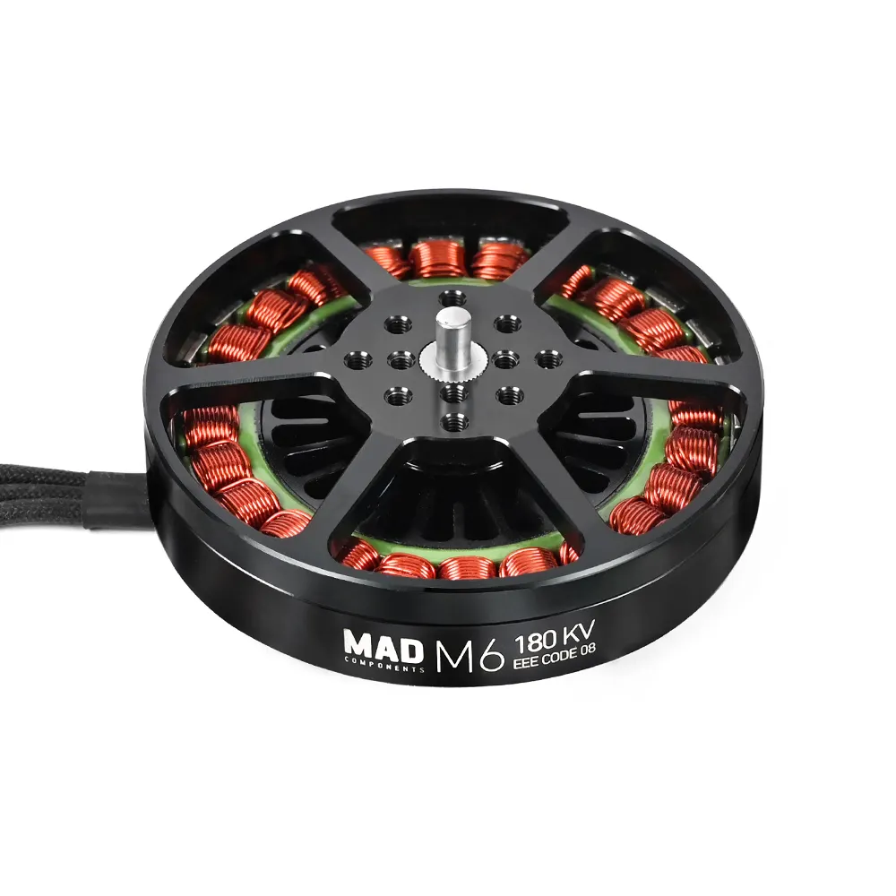 MAD M6C08 EEE KV130 KV180 KV260 KV320 high speed brushless drone motor for multirotor aircraft longer flight time