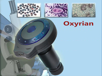 Microscope numérique d'observation biologique Future Optics MVV5000 5MP, caméra 2592x1944 30fps USB, objectif relais intégré, indice de protection IP55