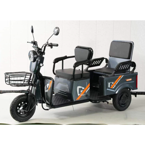 Triciclo Elettrico a <span class=keywords><strong>Tre</strong></span> <span class=keywords><strong>Ruote</strong></span> da 14 Pollici per Adulti, Bici Elettrica a 3 <span class=keywords><strong>Ruote</strong></span> Molto Richiesta, Può Trasportare 3 Persone - Product Image 1