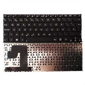 คีย์บอร์ดใหม่สำหรับ <span class=keywords><strong>ASUS</strong></span> <span class=keywords><strong>VivoBook</strong></span> <span class=keywords><strong>Flip</strong></span> <span class=keywords><strong>12</strong></span> TP203 TP203N TP203NAH,คีย์บอร์ดแล็ปท็อป SP แป้นพิมพ์ภาษาสเปน Clavier ไม่มีกรอบ - Product Image 1