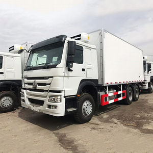 OFFERTA SPECIALE <span class=keywords><strong>Camion</strong></span> Frigorifero Usato Sinotruck HOWO 4x2 con Trasmissione Manuale Motore Diesel Furgone con Vano Refrigerato in Vendita - Product Image 3