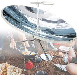 Durável e fácil de operar Fogão <span class=keywords><strong>Solar</strong></span> Powered Reflector Coletores solares eficientes - Product Image 3