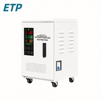Stabilisateur de tension automatique monophasé 7 kVA pour usage domestique 110 V, modèle TND, écran LCD, SVC