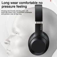 Casque sans fil Lenovo TH10 original, son surround 9D, ENC, écouteurs sans fil Bluetooth pour jeux, casque filaire HIFI pliable