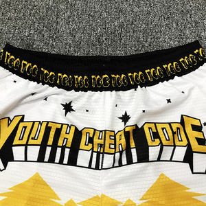 Shorts de basket-ball personnalisés respirants à séchage rapide légers pour l'été Impression par sublimation 100% polyester Club sportif - Product Image 2