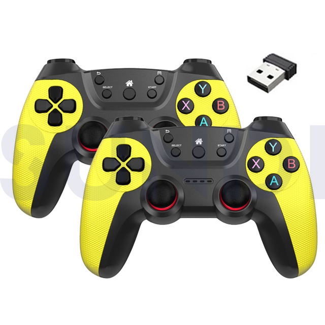 2024 New Design Dual Wireless Bt Gamepad Support Game Stick Joysticks Video Game Controllers