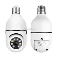 Kamera Bohlam Lampu Pintar FTYcampro E27 Termurah, Pelacakan Otomatis Dalam Ruangan, Full HD, IP Smart WiFi, Kamera Keamanan Bohlam Lampu
