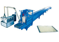 Rouleau de panneau sandwich Pu EPS formant la ligne de production de la machine