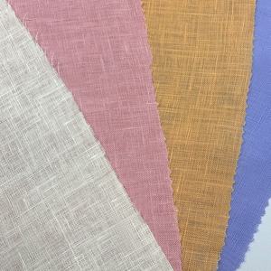 Cung Cấp Bán Buôn 100% Tinh Khiết Pháp Lanh Bé Vải Lanh 256 Màu Sắc Dệt Thân Thiện Với Môi Hữu Cơ Thoáng Khí Ăn Mặc Cô Gái Chàng Trai - Product Image 5