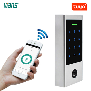 DC 12V IP66 short panel WIFI Tuya impermeabile RFID PIN Touch tastiera controllo accessi con campanello - Product Image 2