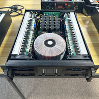 Amplificateur de puissance de classe H OEM/ODM d'usine, 2 canaux, 1800W, transformateur toroïdal, sortie stable pour système audio de scène et de tournée