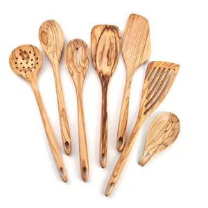 Houten Lepel En Keuken Accessoires Set Thuis Apparaten Maken Chef Gereedschap Houten Lepel Koken Set