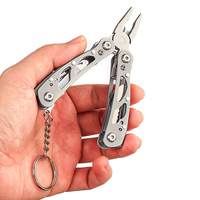 Mini Pince Multifonction Pliante Portable d'Extérieur pour Camping, Bricolage, Coupe, Sertissage, Circlip - Personnalisable OEM