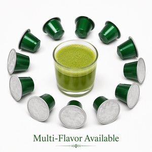 Cápsulas de Matcha, Sustituto Saludable del Café, Compatibles con Máquinas Nespresso, para Mayor Concentración y Claridad, Cápsulas de Té Verde Orgánico - Product Image 4