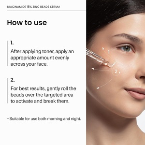 Sérum Niacinamide de marque privée végétalien réduit l'acné améliore les taches brunes prévient les éruptions futures soins de la peau coréens sérum éclaircissant - Product Image 4