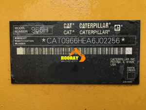 Chargeuse sur pneus Caterpillar 966H d'occasion de haute qualité, modèle 2021, capacité de la benne de 4,2 m, moteur et boîte de vitesses - Product Image 6