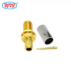 RP-SMAメスバルクヘッドRF同軸コネクタ（BJR200、BJR195、RG223、RG400、RG142、RG58、RG303ケーブル用）在庫あり - Product Image 5