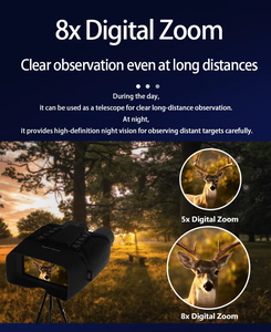 Dispositivo de Observación con Pantalla Digital 4K Ligero, Zoom 8X, Infrarrojos, Polímero ABS, Accesorio para Camping y Senderismo al Aire Libre - Product Image 5