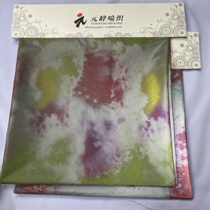 FDY Tie-Dye Vải Nhà Sản Xuất Chuyên Nghiệp Nhà Cung Cấp Cho Phụ Nữ May Mặc - Product Image 2