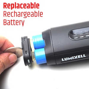 Luz de Bicicleta Recargable USB C de 2500 Lúmenes, Haz de Luz Semi-Cortado Antideslumbrante, Batería Reemplazable, Faro de Bicicleta con Banco de Energía - Product Image 4