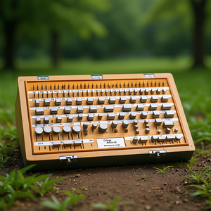 Ensemble de blocs de calibrage 105 pièces, kit d'outils de mesure de précision en acier métrique - Product Image 3