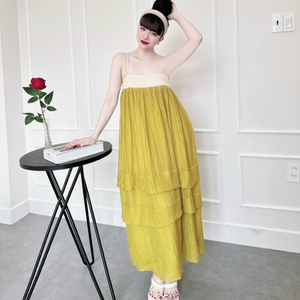 ชุดเดรสมุสลิมสำหรับผู้หญิงผ้าลินิน100% สบายสบายๆซักได้ถุงโพลีใบละหนึ่งใบจากเวียดนามผู้ผลิต - Product Image 3