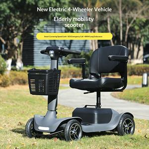 Nouveau Scooter Électrique Pliant à 4 Roues 2026 avec Batterie au Lithium, Moteur 250W et Autonomie de 37-42km pour Adultes/Séniors/Personnes à Mobilité Réduite - Product Image 2
