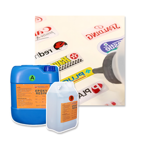 Công nghiệp <span class=keywords><strong>2</strong></span> phần nhựa Epoxy Epoxy Dome nhựa/<span class=keywords><strong>Polyurethane</strong></span> logo nhựa cho logo Sticker - Product Image 2