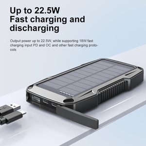 2025 solarguard Pro 10,000mAh ngân hàng điện không thấm nước-không dây + Sạc Nhanh | báo động an ninh & đèn LED | iPhone 16 - Product Image 4